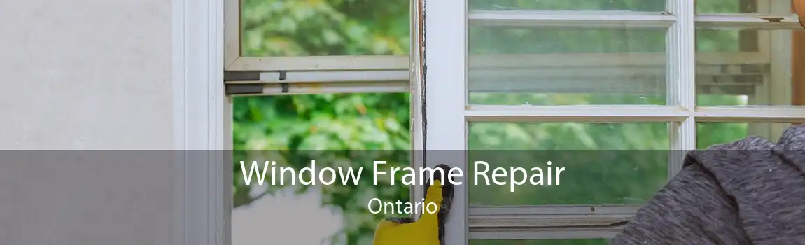 Window Frame Repair Ontario