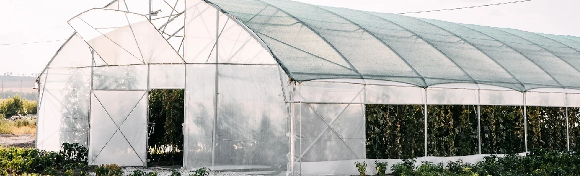 Safe And Reliable Glass Greenhouse in Armitage